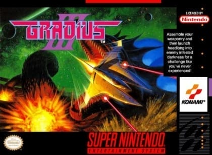 Gradius III cover art