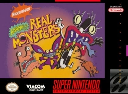 Aaahh!!! Real Monsters cover art