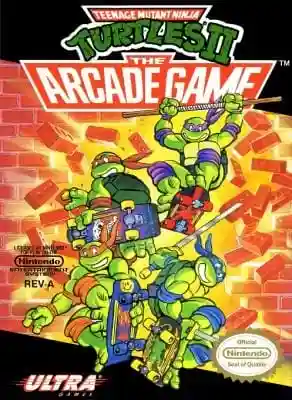Teenage Mutant Ninja Turtles II: The Arcade Game cover art