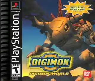Digimon World cover art