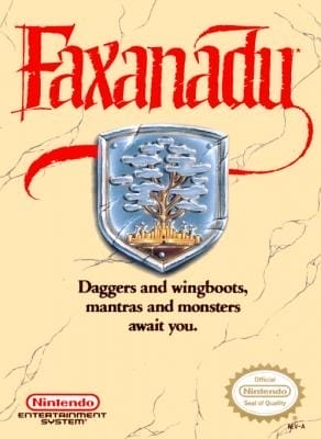 Faxanadu cover art