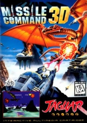 Missile Command 3D cover art