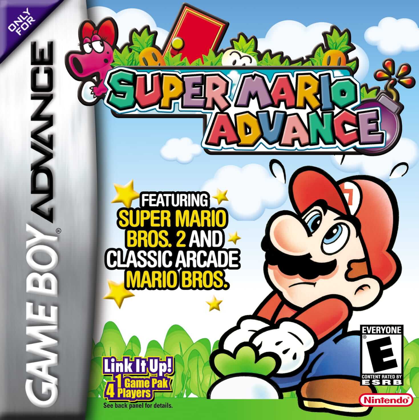 Super Mario Advance cover art