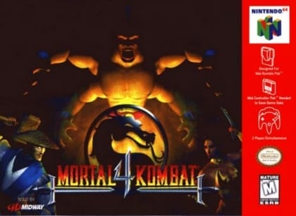 Mortal Kombat 4 cover art