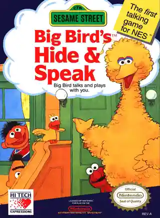Sesame Street: Big Bird’s Hide & Speak cover art
