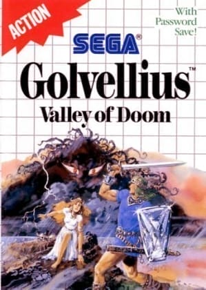 Golvellius: Valley of Doom cover art