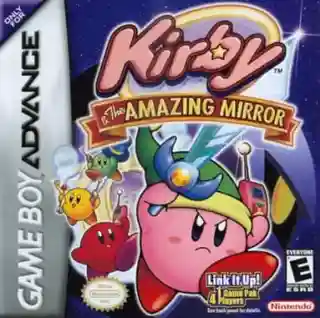 Kirby & the Amazing Mirror cover art