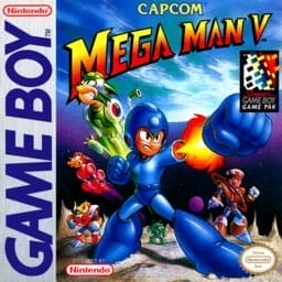 Mega Man V cover art