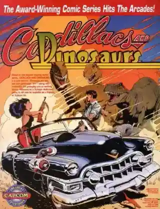 Cadillacs and Dinosaurs series artwork
