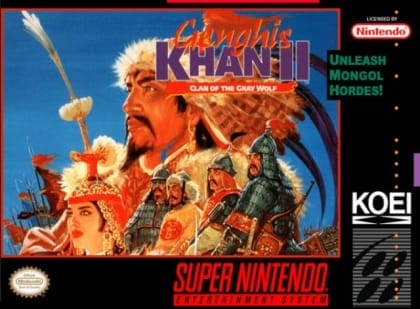 Genghis Khan II: Clan of the Gray Wolf cover art