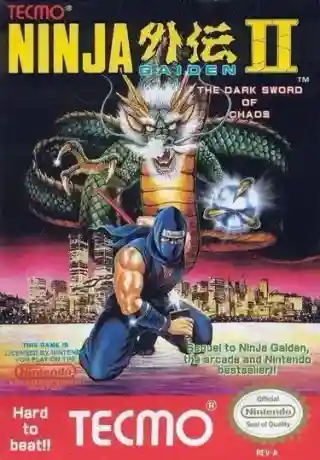 Ninja Gaiden II: The Dark Sword of Chaos cover art
