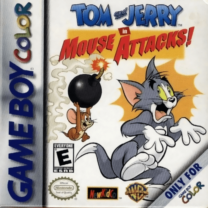 Tom and Jerry in Mouse Attacks cover art