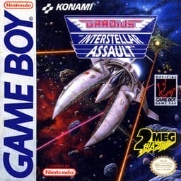 Gradius: The Interstellar Assault cover art