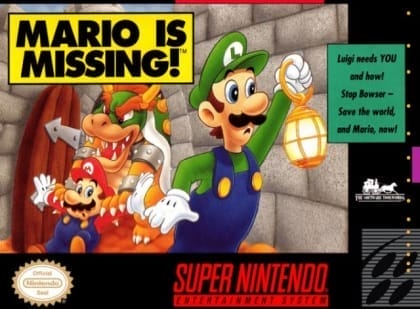Mario Is Missing! cover art