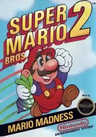 Super Mario Bros. 2 cover art