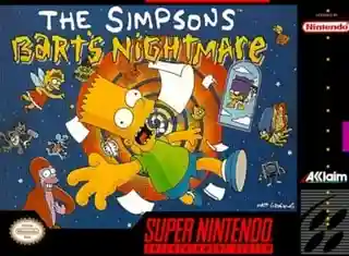 The Simpsons: Bart's Nightmare cover art