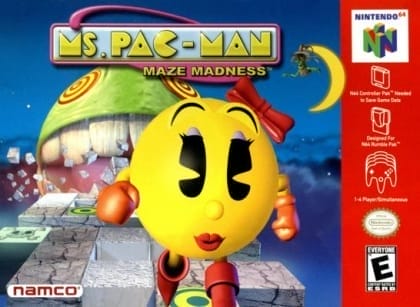 Ms. Pac-Man: Maze Madness cover art