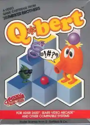 Q*bert cover art