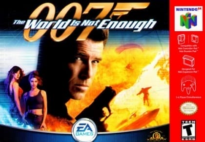 007: The World Is Not Enough cover art
