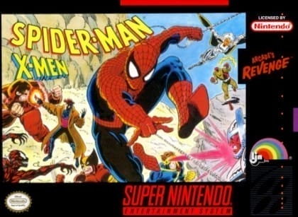 Spider-Man and the X-Men in Arcade's Revenge cover art