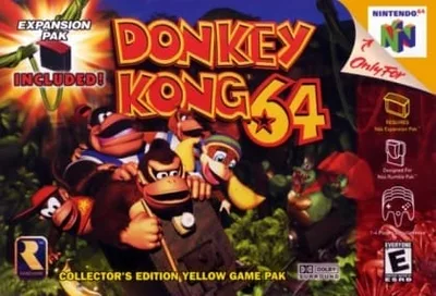Donkey Kong 64 cover art