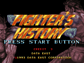 Fighter's History cover art