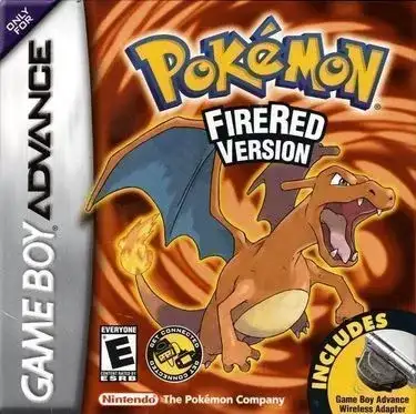 Pokémon FireRed cover art