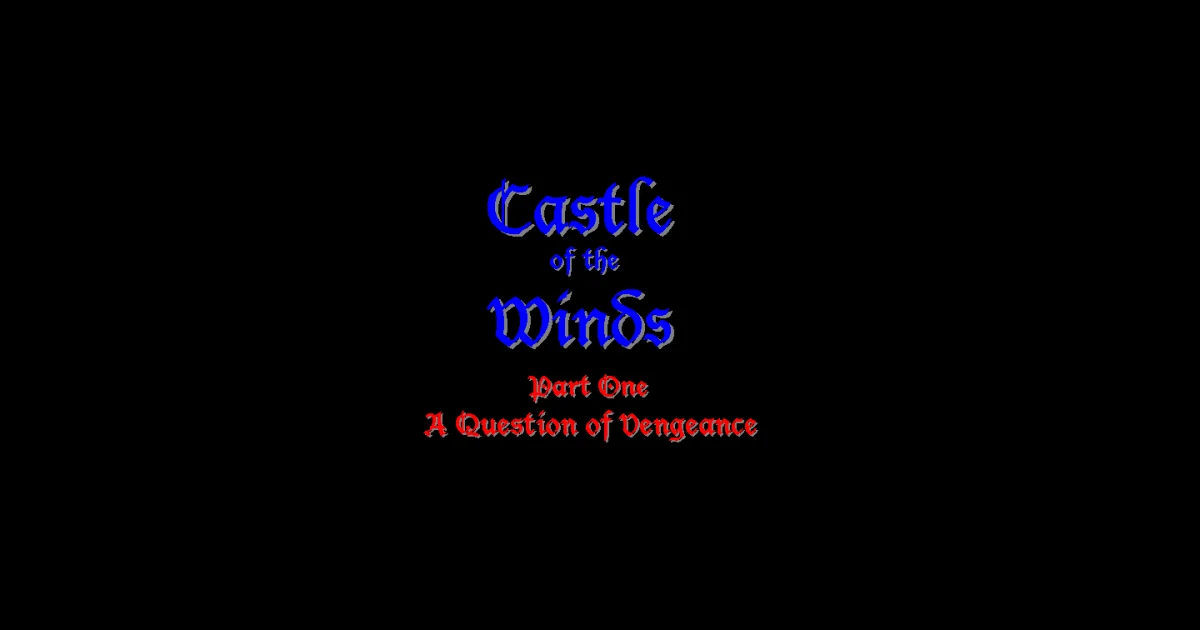 Castle of the Winds I: A Question of Vengeance cover art