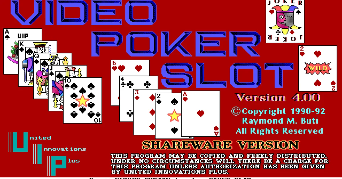 Video Poker Slot cover art