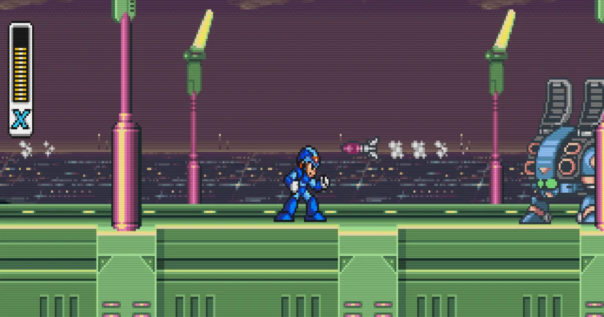 Mega Man X cover art