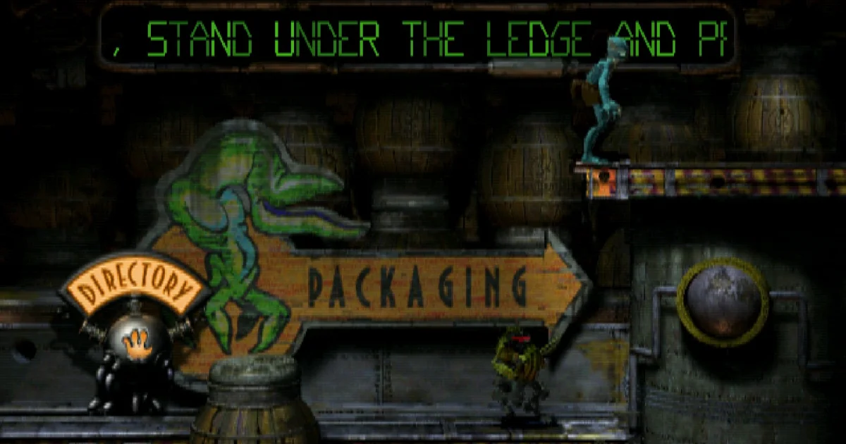 Oddworld: Abe's Oddysee cover art
