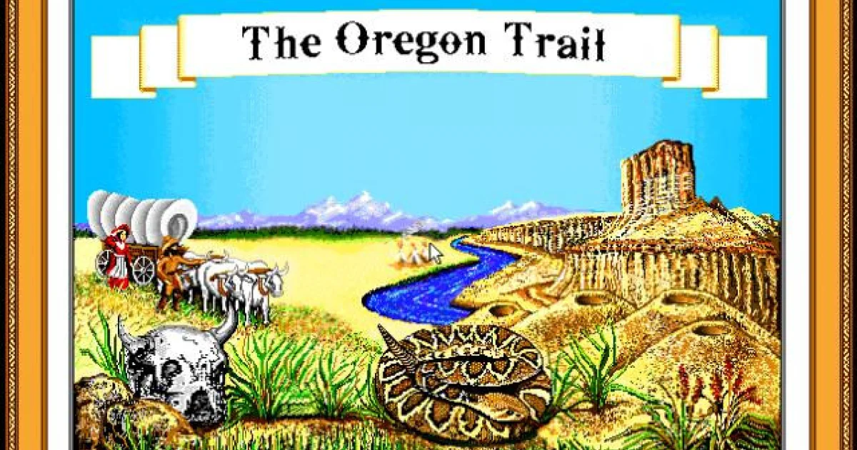 The Oregon Trail Deluxe cover art