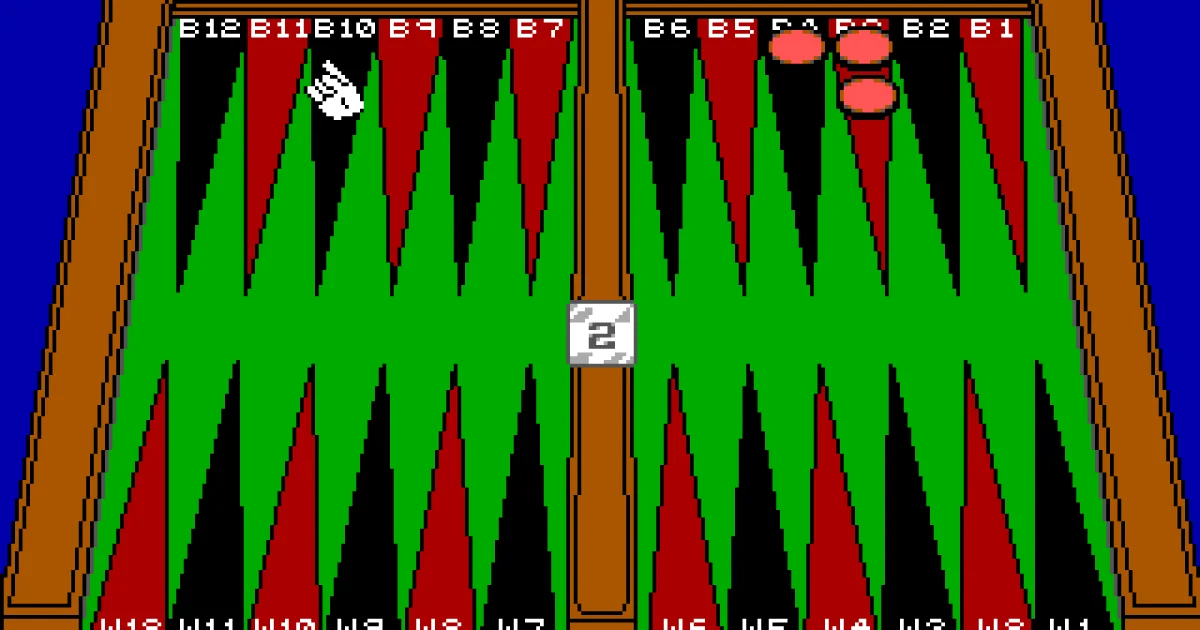 Colossus X Backgammon cover art
