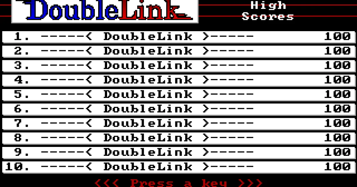 DoubleLink cover art