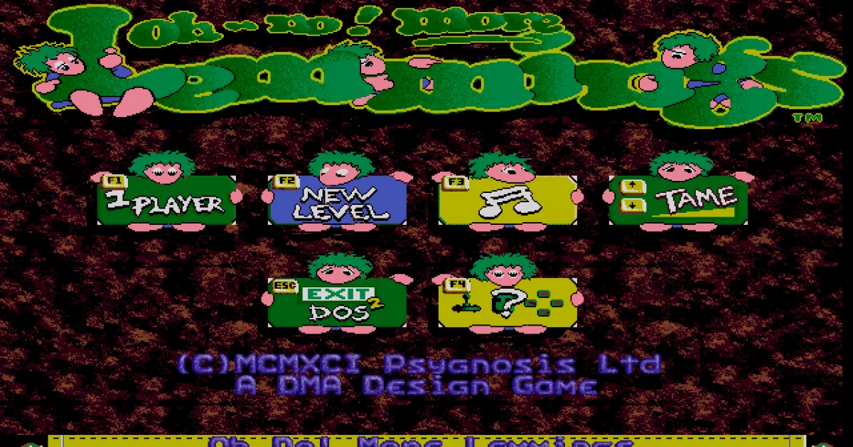 Lemmings & Oh No! More Lemmings cover art