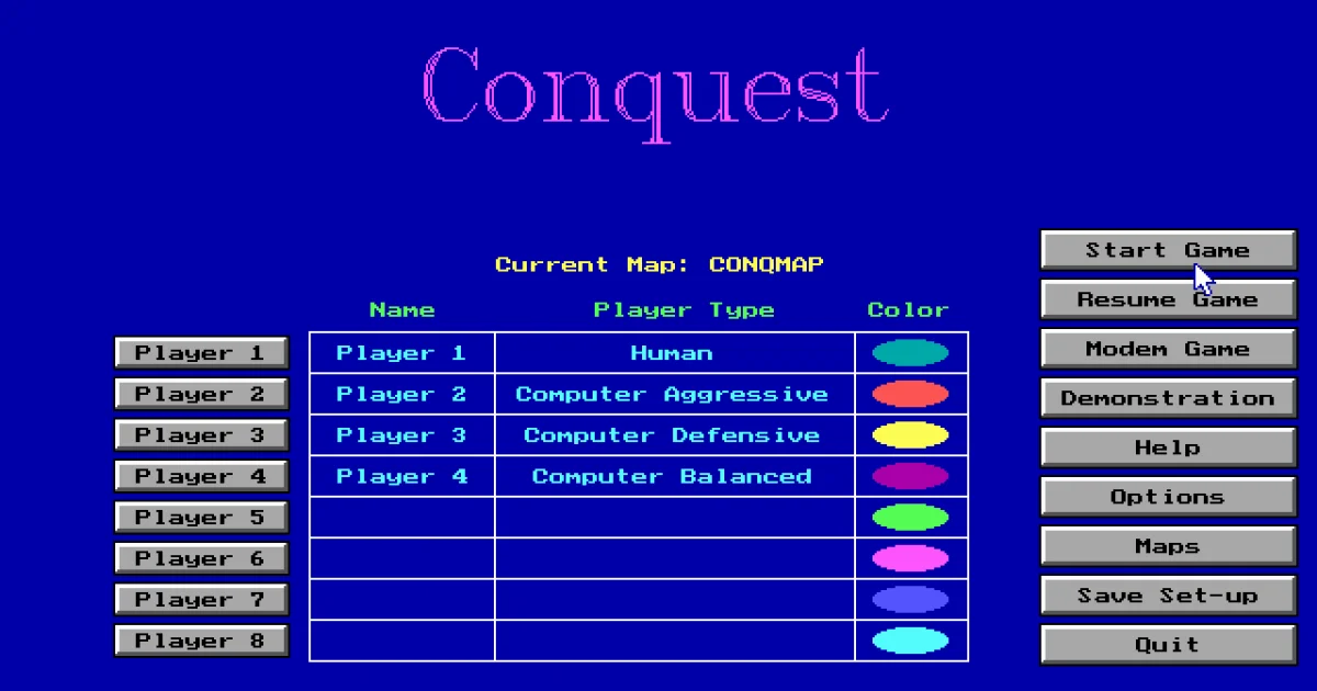 Conquest cover art