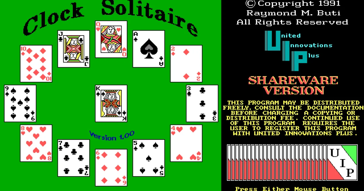 Clock Solitaire cover art