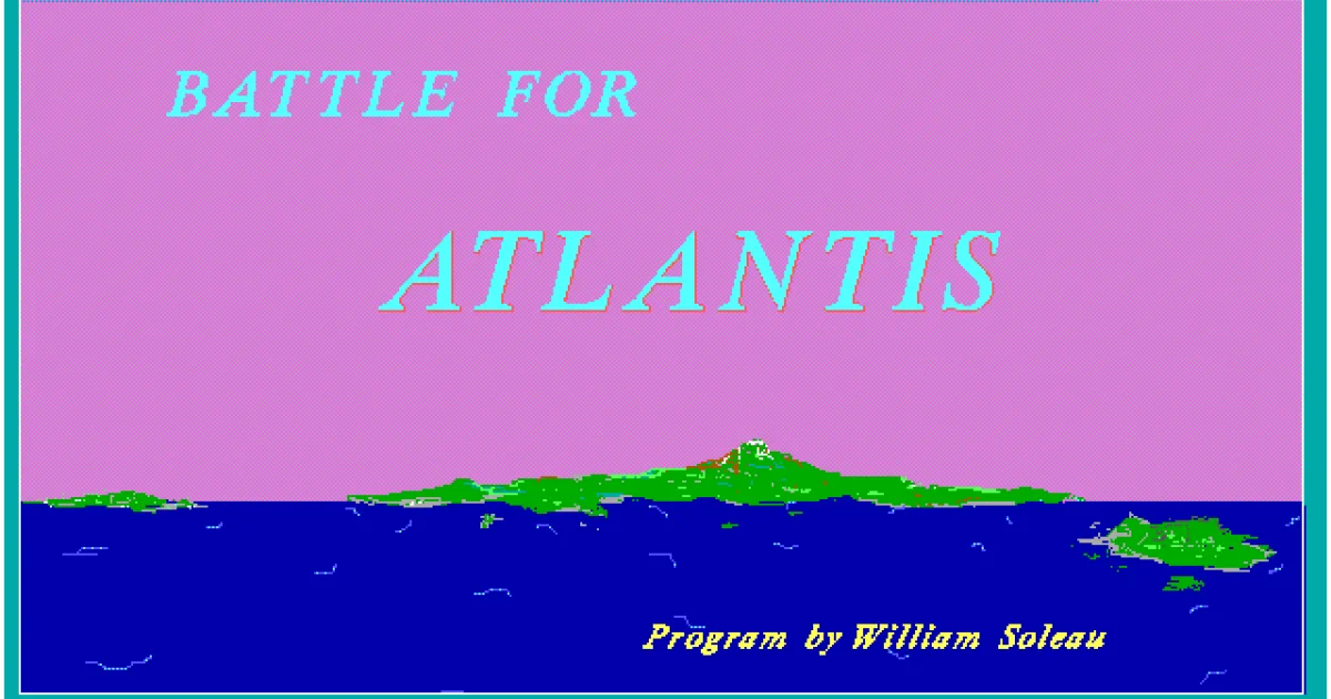Battle for Atlantis cover art