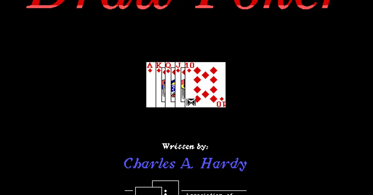 Draw Poker cover art
