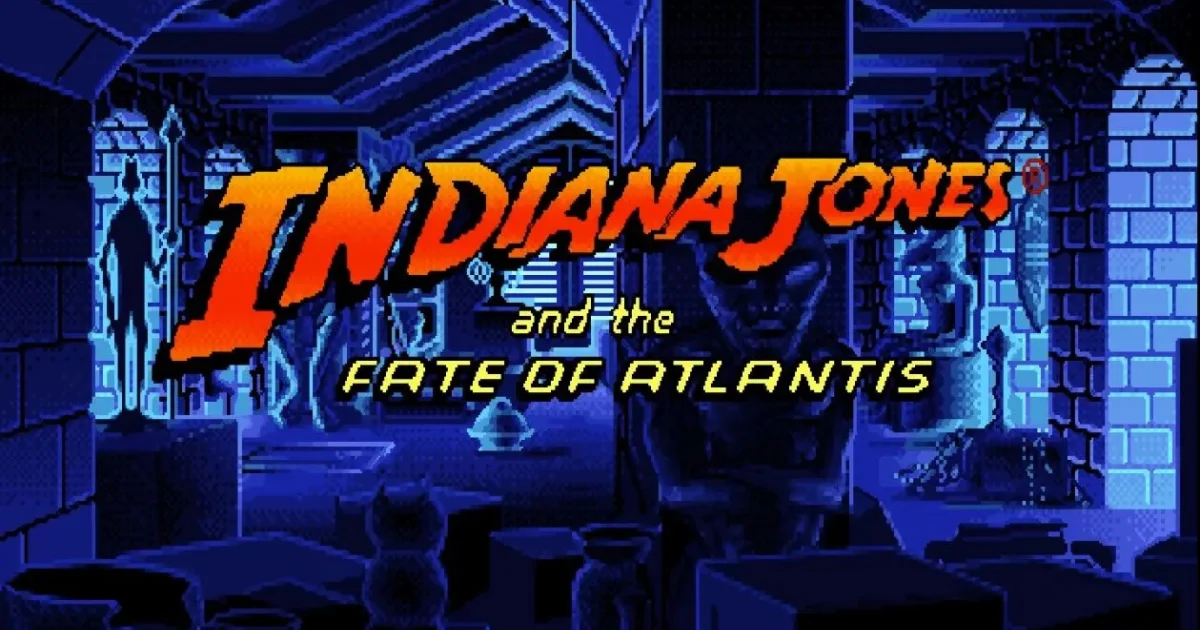 Indiana Jones and the Fate of Atlantis cover art
