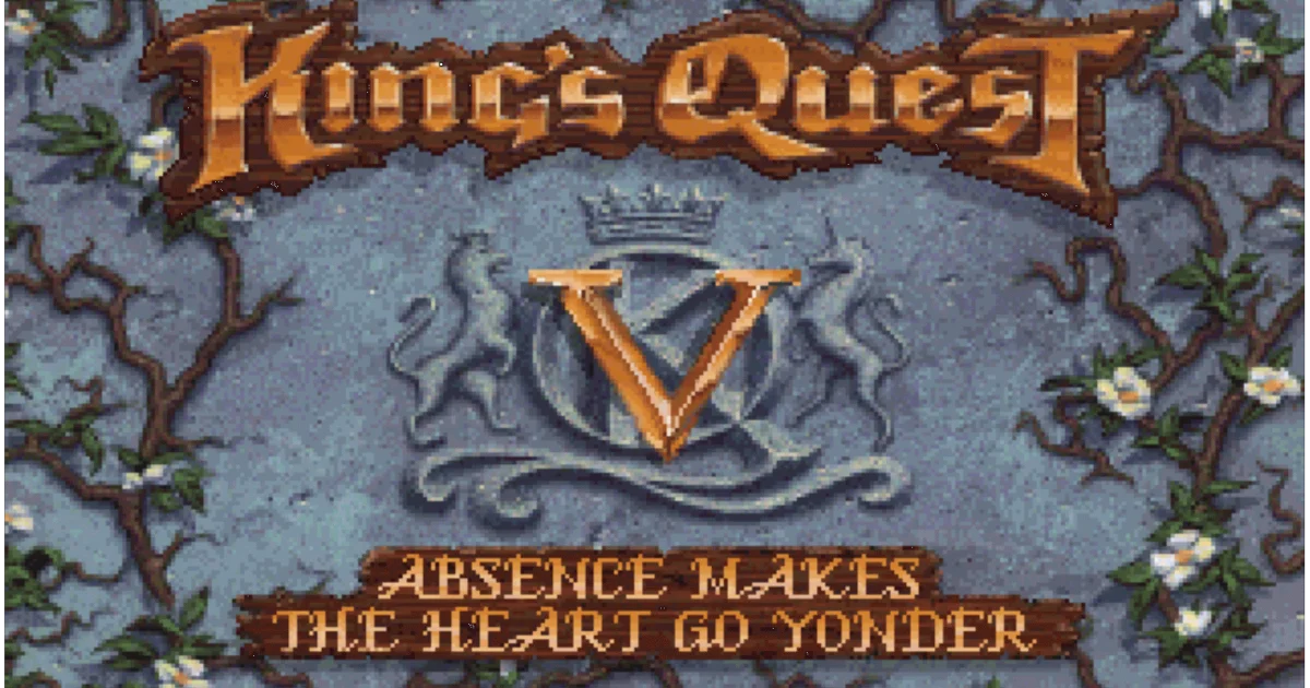King's Quest V: Absence Makes the Heart Go Yonder! cover art