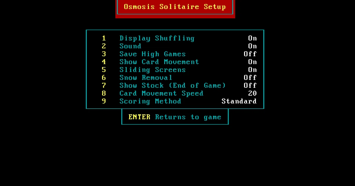Osmosis Solitaire cover art
