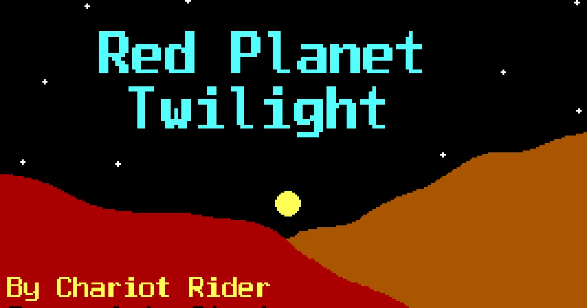 Red Planet Twilight cover art