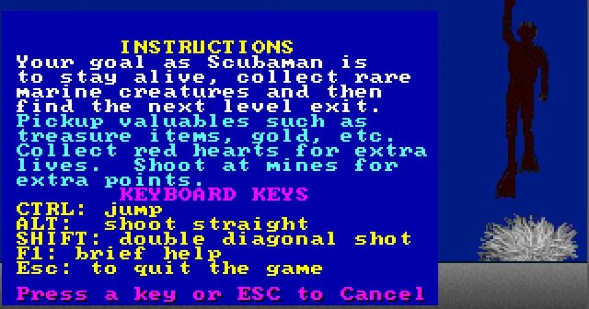 Scubaman's Quest cover art