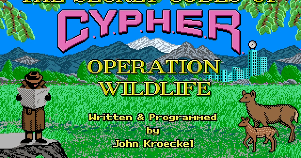 The Secret Codes of C.Y.P.H.E.R.: Operation Wildlife cover art