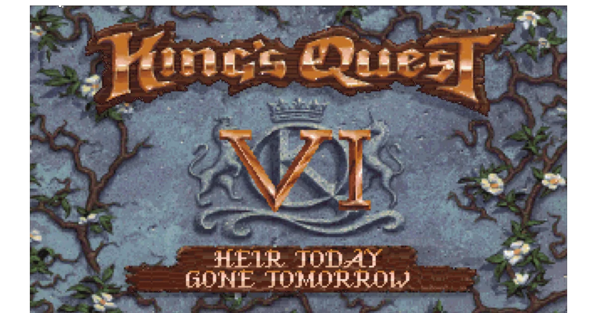 King's Quest VI: Heir Today, Gone Tomorrow cover art