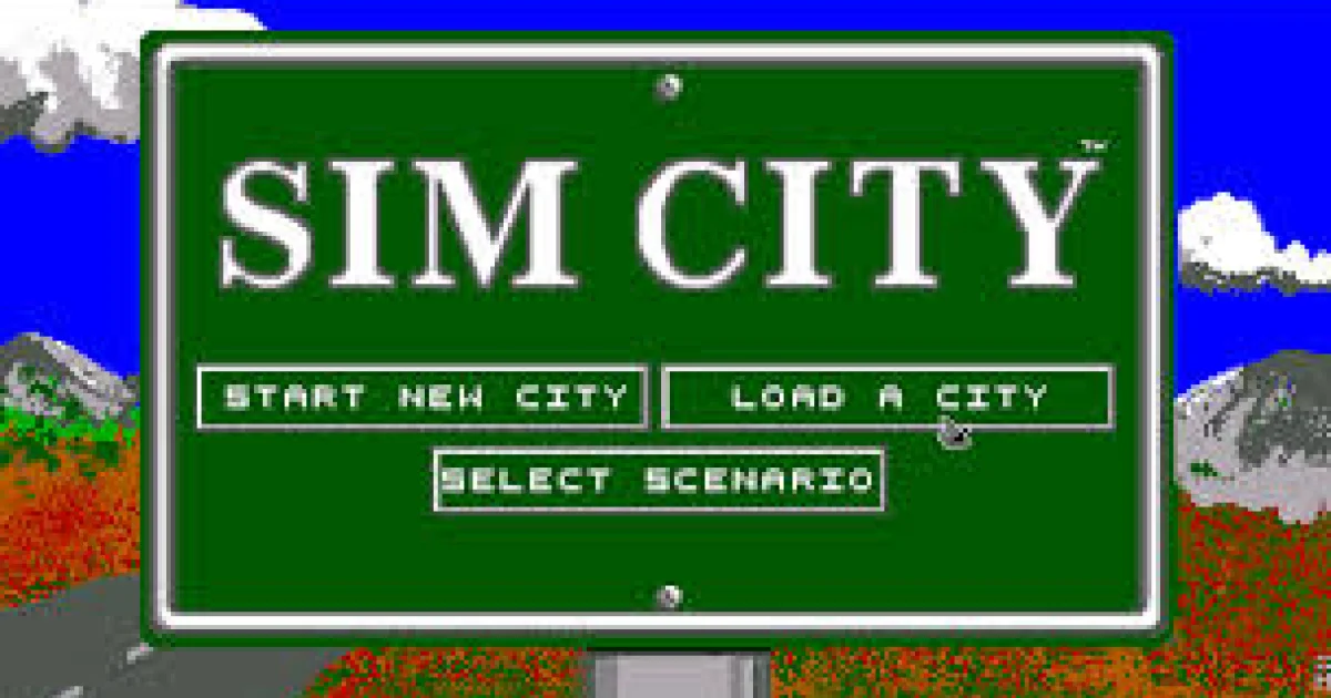SimCity cover art