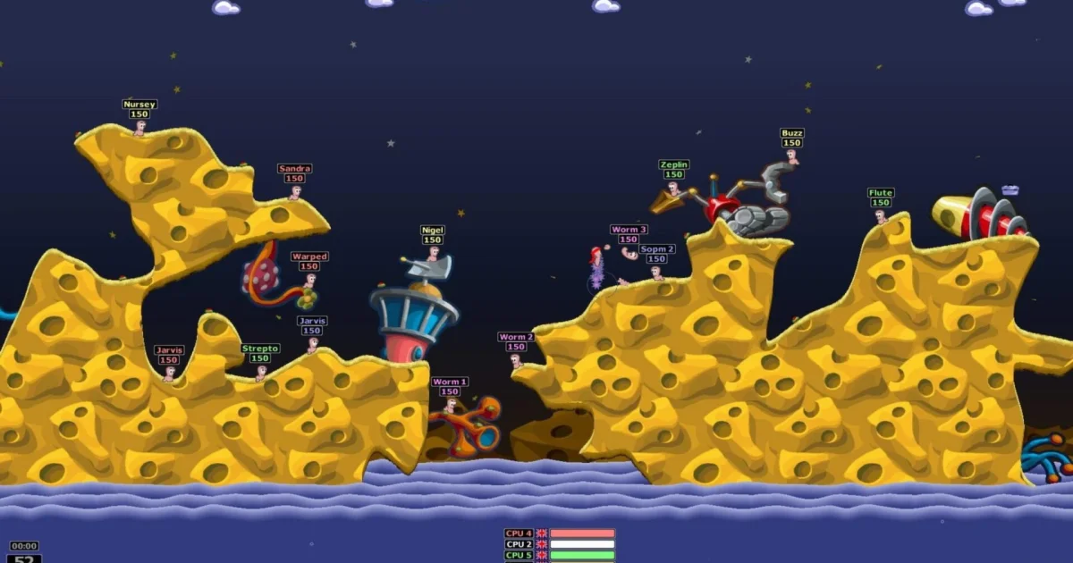 Worms Armageddon cover art