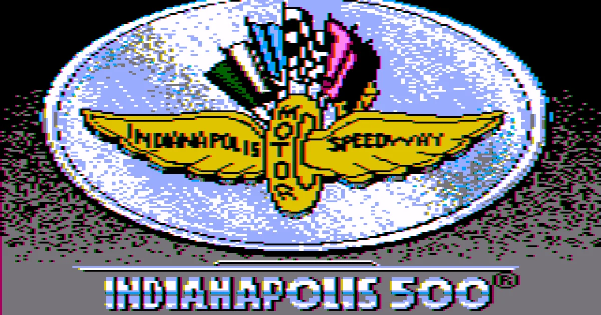 Indianapolis 500: The Simulation cover art