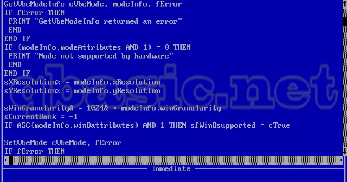 QBASIC Extended 7.1 cover art